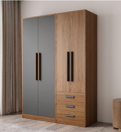 Tủ Áo Gỗ MDF Cao Cấp Cánh Mở