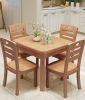 Bộ Bàn Ăn Gỗ Tự Nhiên 4 Ghế
